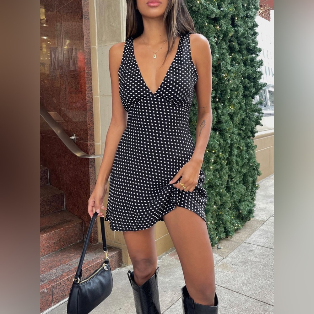 Princess Polly Polka Dot Dress